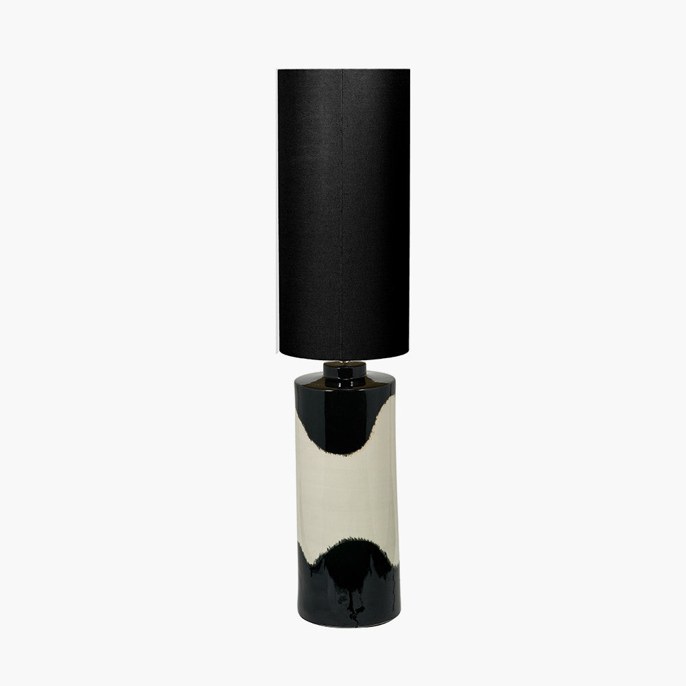 Arlese Monochrome Abstract Ceramic Floor Lamp