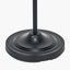 Ari Black Metal Curved Arm Floor Lamp