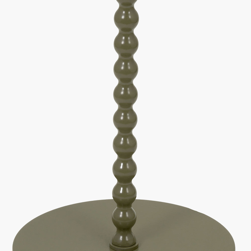 Sophia Olive Metal Bobble Floor Lamp