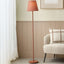 Sophia Terracotta Metal Bobble Floor Lamp