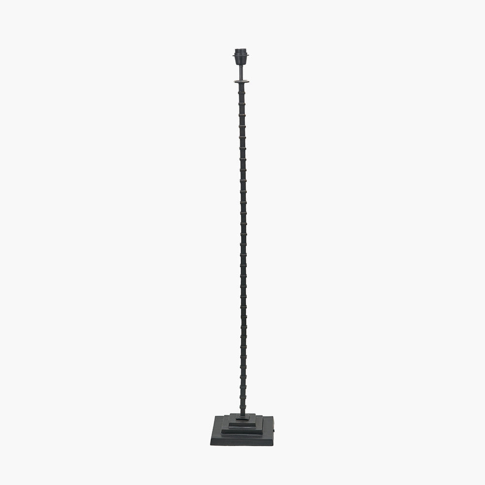 Everett Ribbed Metal Stick Floor Lamp Base