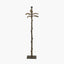 Bali Verdi Gris Metal Palm Tree Floor Lamp Base