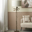 Bali Verdi Gris Metal Palm Tree Floor Lamp Base