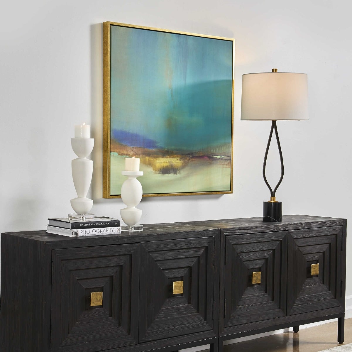 Bowery Framed Canvas Art