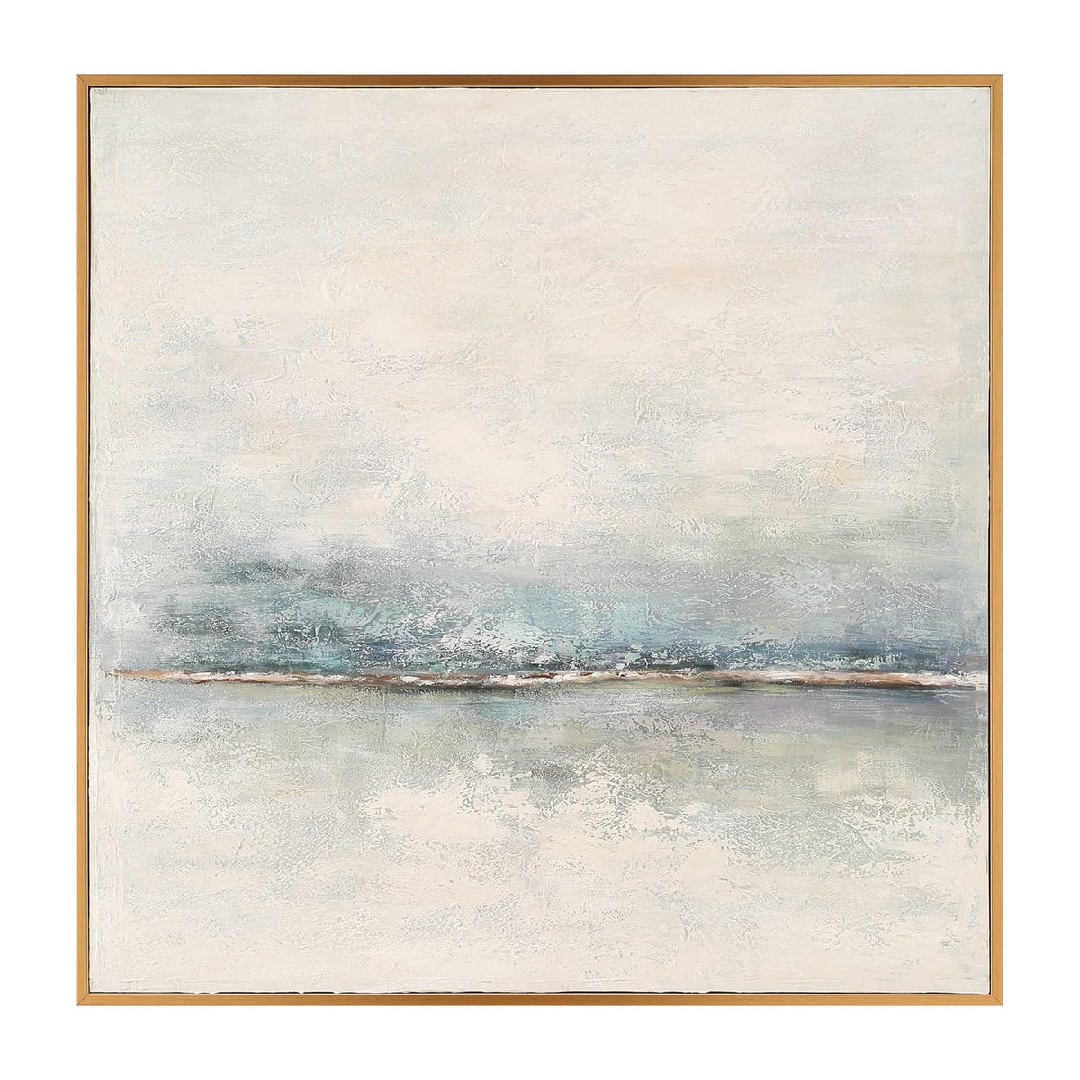 Foggy Morning Hand Painted Canvas