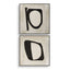 Characters Abstract Art Set of 2