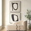 Characters Abstract Art Set of 2