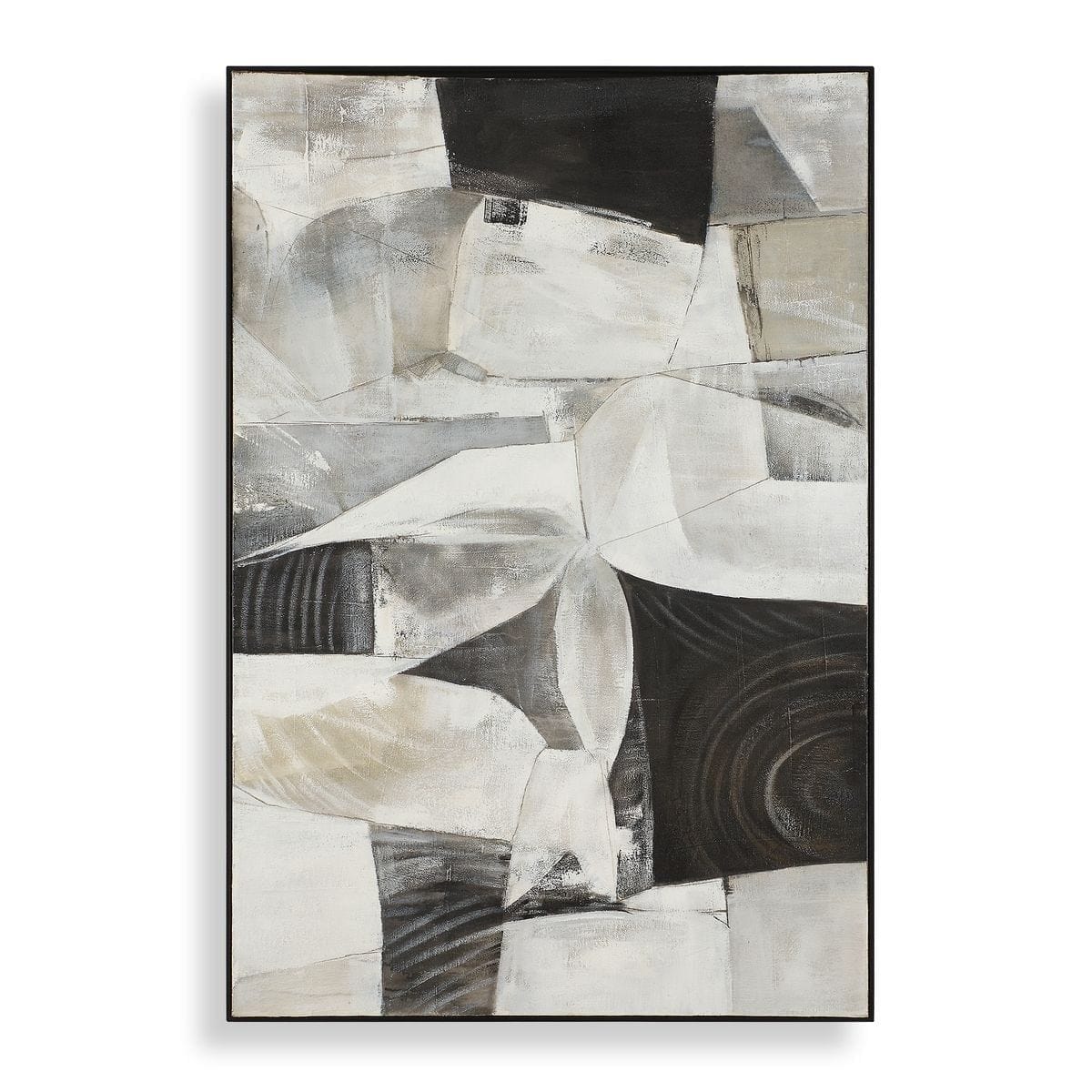 Uttermost Accessories Folding Time Framed Abstract Art House of Isabella UK
