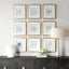 Nature's Script Framed Botanical Prints Set of 9