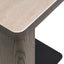 Sofa side table Nando brown