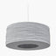 Patpong 50cm Grey Jute Easy Fit Pendant