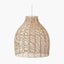Caswell Natural Rattan Coche Pendant