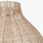 Caswell Natural Rattan Coche Pendant