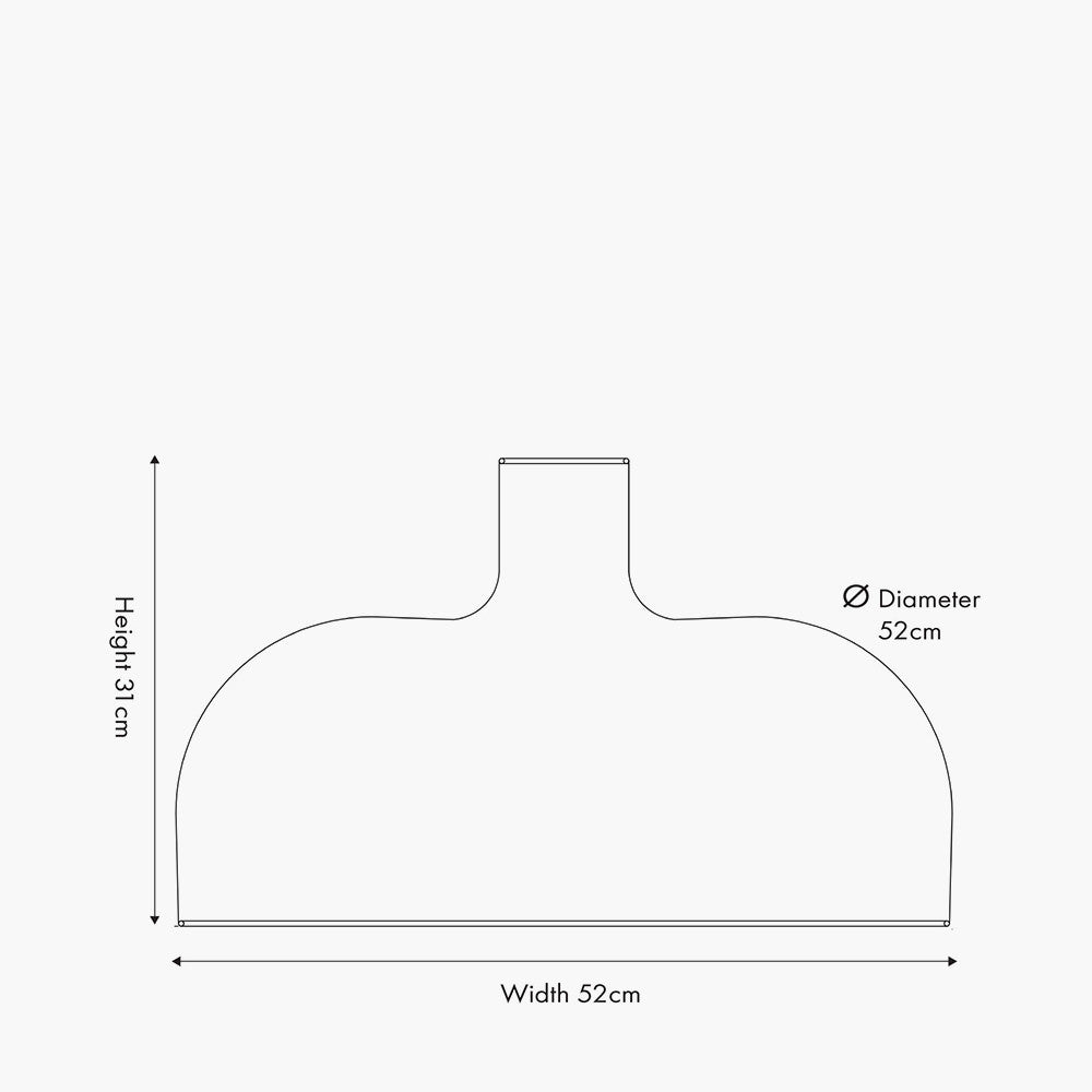 Caswell Natural Rattan Dome Pendant