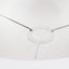 Elin 55cm Ivory Poly Cotton and Silver Lining Cylinder Shade
