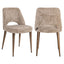 Dining chair Delphine lovely nature fire retardant (Set of 2)