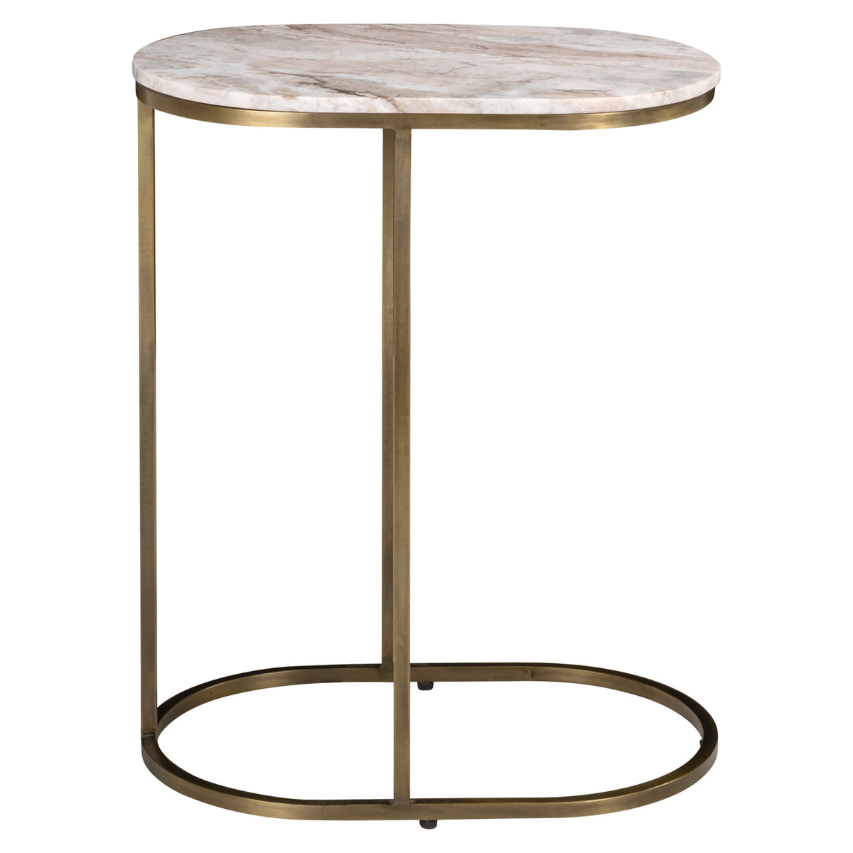 Sofa side table Bottega Blush beige 