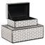 Storage box Feliz black/white small