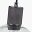 Kingston Clear Glass with Antique Bronze Fitting Elec Pendant