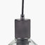 Bexley Clear Glass with Antique Bronze Fitting Elec Pendant