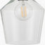 Bexley Clear Glass with Antique Bronze Fitting Elec Pendant