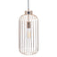 Dania French Gold Metal Wire Tall Pendant