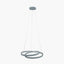Neptune Grey LED Ring Pendant