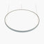 Orion Grey LED Round Pendant