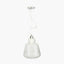 Porto Clear Optic Glass Tapered Pendant