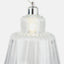 Porto Clear Optic Glass Tapered Pendant