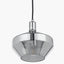 Jaxon Shiny Smoked Glass Domed Pendant