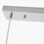 Alessio Shiny Nickel Metal Three Cube Pendant