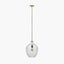 Islay Clear Bubble Glass Pendant