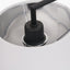 Elin Matt Black & Ivory 3 Light Pendant