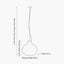 Allona Grey Wash Rattan Pendant