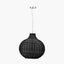 Allona Black Rattan Pendant