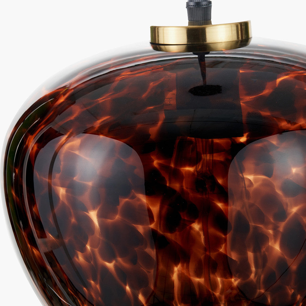 Lucien Tortoiseshell Glass Pendant