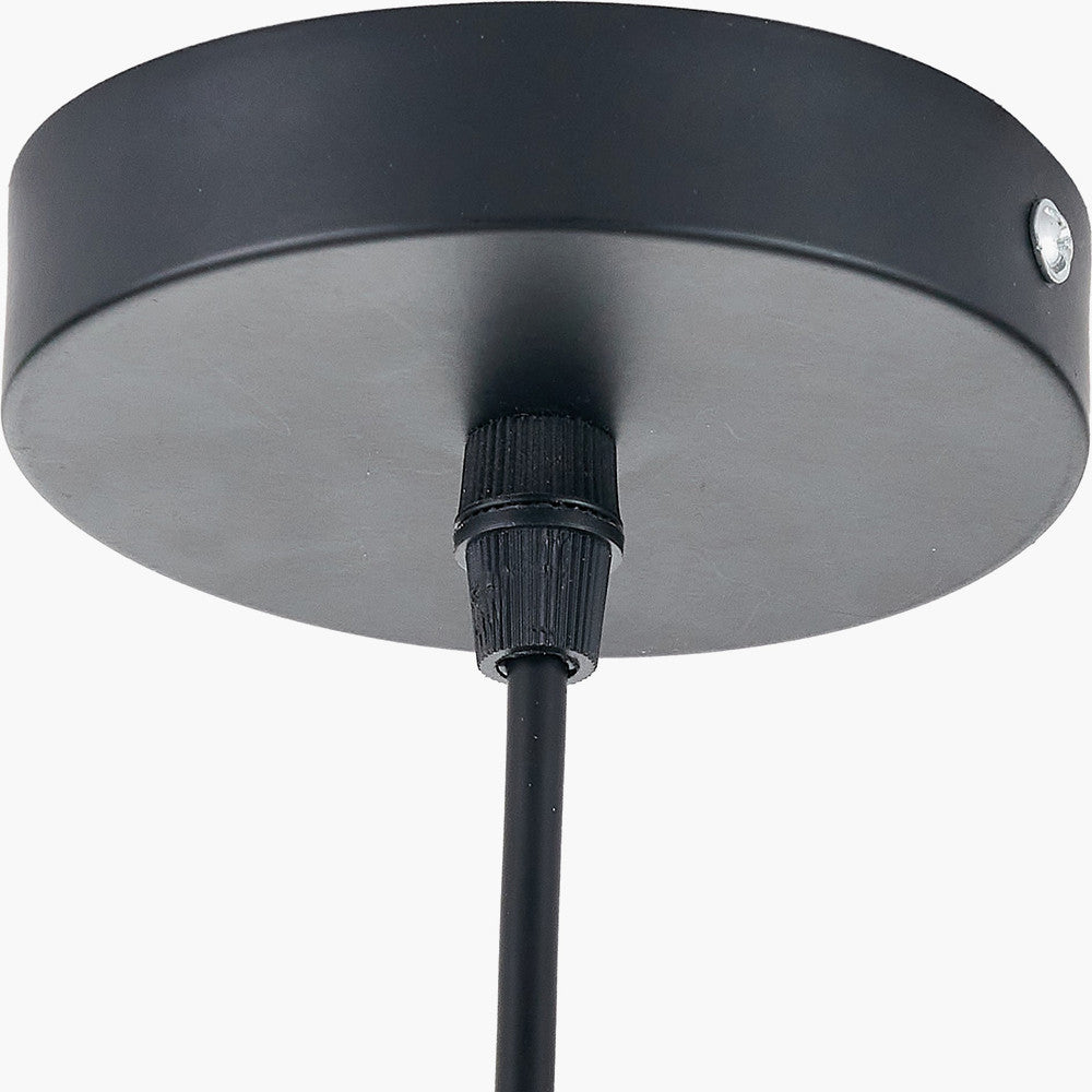 Lucien Tortoiseshell Glass Pendant