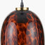 Lucien Tortoiseshell Egg Glass Pendant