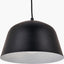 Amalie Black Metal Retro Pendant