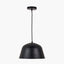 Amalie Black Metal Retro Pendant