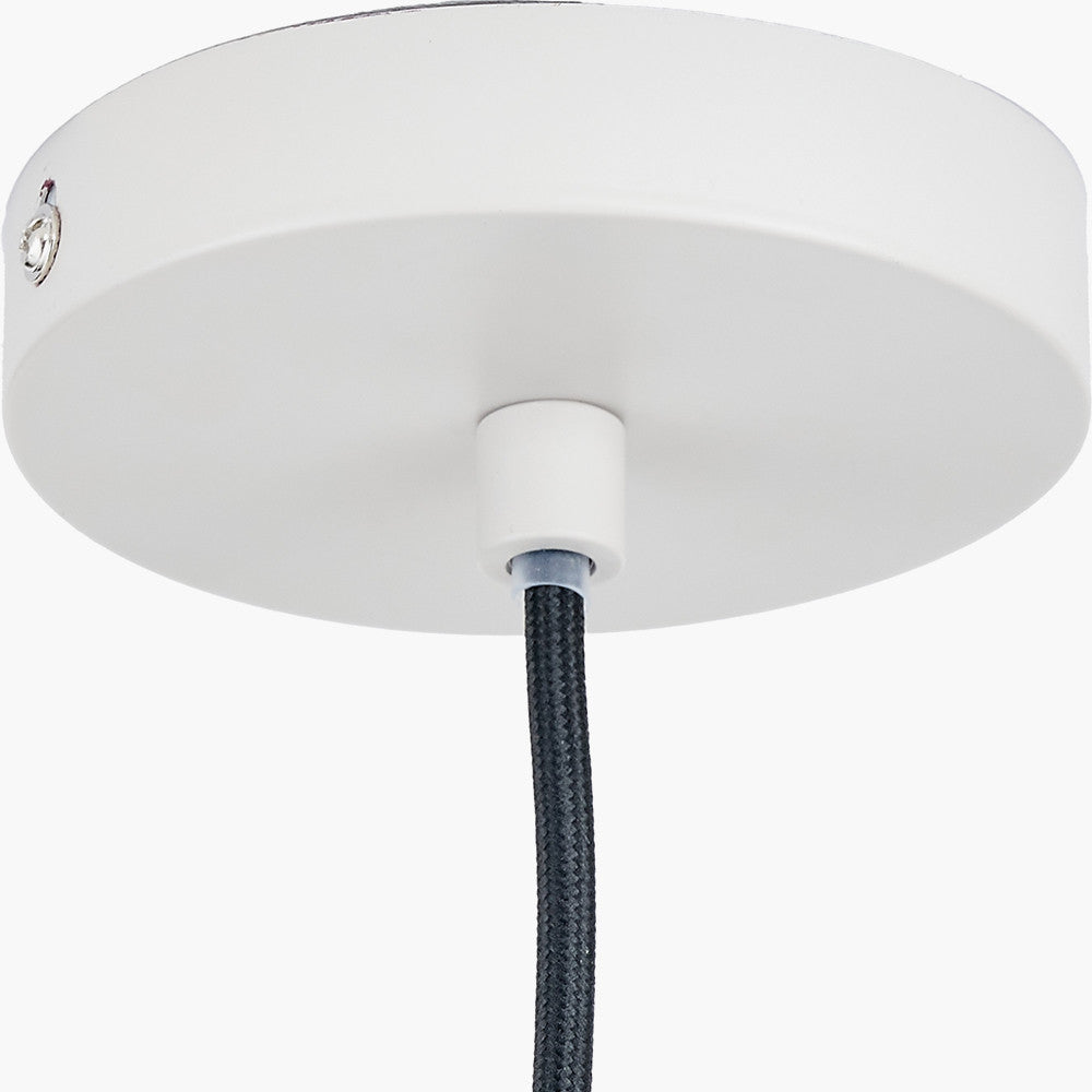 Amalie Grey Metal Retro Pendant