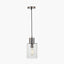 Loxley Ripple Effect Clear Glass Pendant