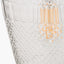 Giselle Diamond Design Clear Handcut Glass Pendant