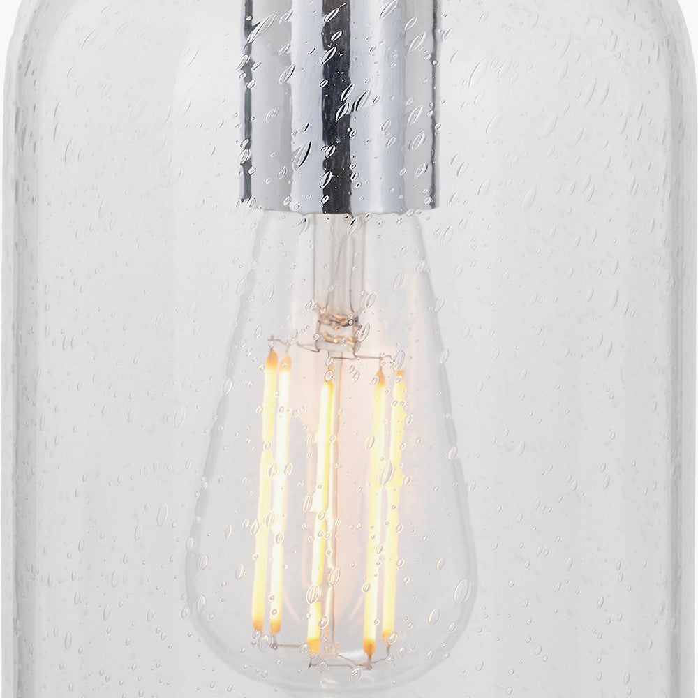 Bellamy Clear Glass Bubble Pendant