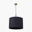 Bryce Black and Gold Metal Ceiling Pendant