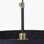 Bryce Black and Gold Metal Ceiling Pendant
