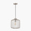 Dania Silver Metal Wire Pendant