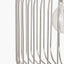 Dania Silver Metal Wire Pendant