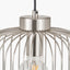 Dania Silver Metal Wire Pendant